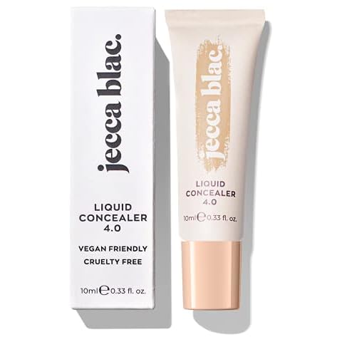 Jecca Blac Liquid Concealer: Shade 4.0, Vegan, Gender Neutral & LGBTQIA+ Inclusive Make Up Cover