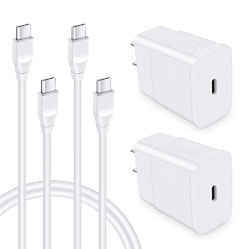 Turbo Charger Type C 25W Fast Cube for Samsung Galaxy A16 5G A35 A15 A26 A36 A56 A55 S25 S24 Ultra A25 S23 FE S22 A23,Google Pixel 9 Pro XL 8 7a 7 Pro, USB C Phone Power Box Android Cord 6FT