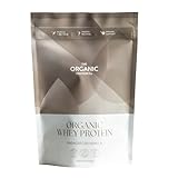 The Organic Protein Co. – Madagascan Vanilla Organic Whey Protein Powder | Additive Free, Undenatured, Bioactive, UPF Free, Emulsifier Free, Primarily Grass Fed, Vegetarian, Gluten Free - 1.2kg