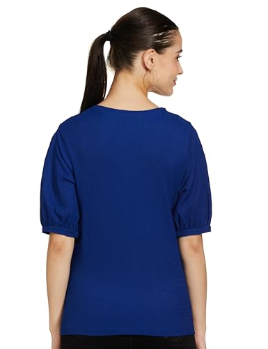 Image of Marks & Spencer Women's Regular Blouse (T43 7840K Dark Blue M)