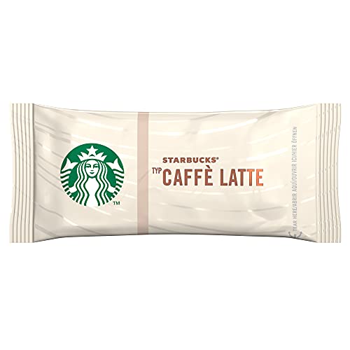 Image of STARBUCKS Caffe Latte Premium Instant Ground Coffee Mixes Box - 20 Gm