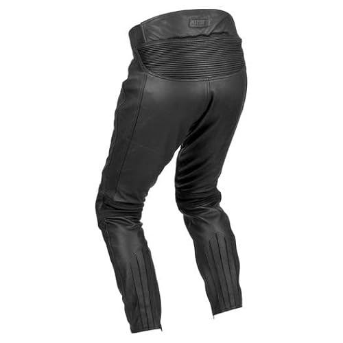 Noru Men's Kuro Armored Leather Motorcycle Riding Pants Warm Weather Sport-Touring #TOP1