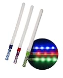 Out of the blue Schaumstoffschwert mit LED - 66,5 cm langes Leuchtschwert mit 2 Lichtmodi - weiches Spielschwert für Kinder inkl. Batterien - Farbe als Überraschung - 1 Stück im Display