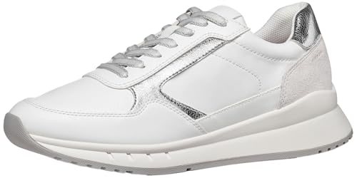 Geox Octaviee B basket pour femme en cuir noir respirant