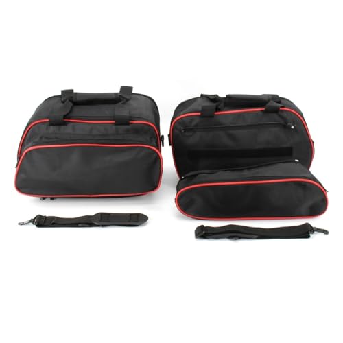 XVGUOYAN Motorrad Satteltasche Für Ducati Für Multistrada Für 1200 Für 1260 Motorrad-Aufbewahrungstasche Gepäcktaschen Seitenbox-Tasche Innentaschenbuchse