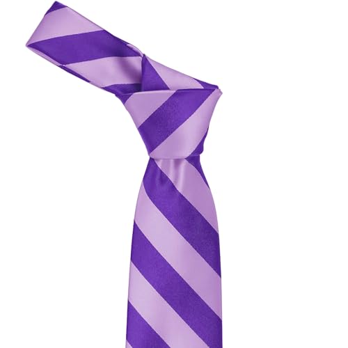 Image of tiemart Men's Striped Tie Standard Length