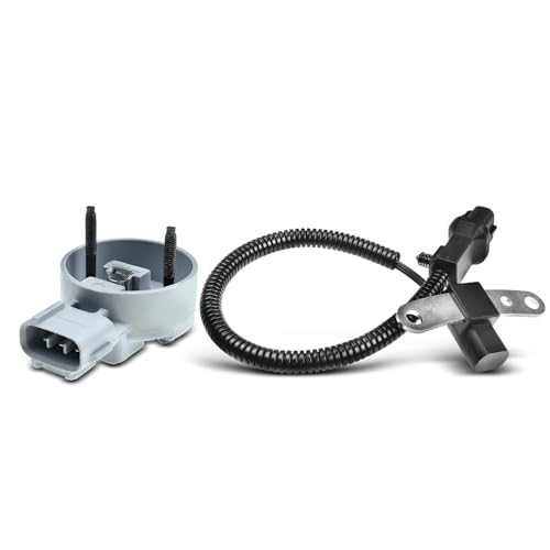 A-Premium 2-PC Engine Camshaft Crankshaft Position Sensors Compatible with Jeep Cherokee 2000-2001 4.0L, Replace# 56027866AD, 53010615AA