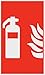 Produktbild Metafranc Hinweisschild Symbol: Feuerlöscher - 300 x 200 mm / Beschilderung / Infoschild / Feuerlöscher / Erste-Hilfe-Kennzeichnung / Sicherheitsmarkierung / Gewerbekennzeichnung / 500310