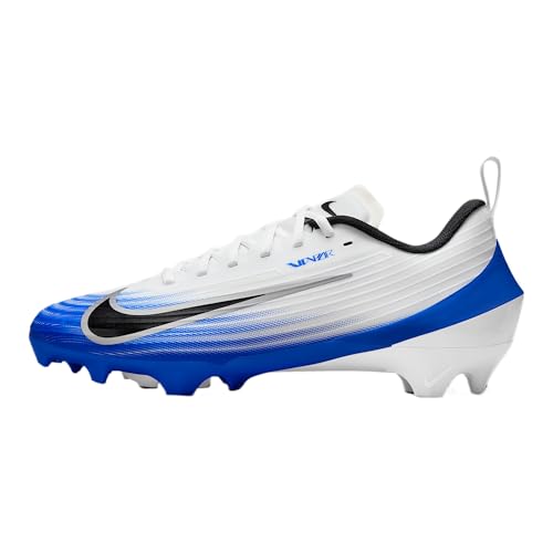 Crampons de football Nike Vapor Speed 3 blancs et bleus pointure 48 EU pour match