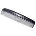 Soft 'N Style Clipper-Mate Unbreakable Black Pocket Comb / 5-1/4