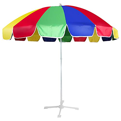Parasol de plage haut de gamme avec base robuste pour balcons et cours