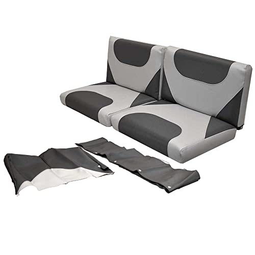 Alumacraft Boat Seat Cushion Set | Classic 165 Charcoal Gray (6 PC)