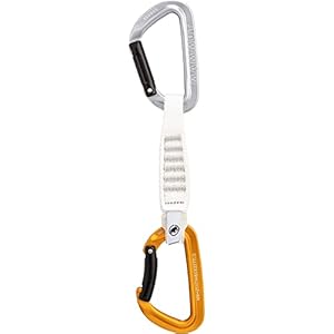Mammut Sender Keylock Quickdraw 17 cm l'grey/gold