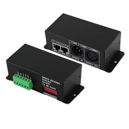 Décodeur DMX512 RVB PWM tension constante pour lèche-mur