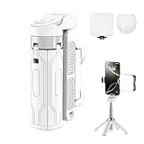 Utilisation polyvalente : Whether you're taking selfies, videos, or capturing photos during travel, this tripod stand accommodates both smartphones and cameras. Le design réglable offre une stabilité pour différents appareils, offrant un outil polyvalent pour les amateurs de photographie