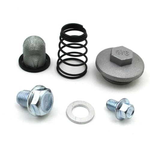 Bouchon de filtre à huile avec ressort et joint pour scooter GY6 50cc et 125cc