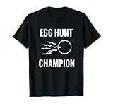 Egg Hunt Champion Funny Dad Easter Pregnancy Announcement T-Shirt