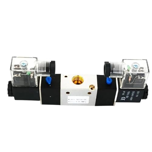 Électrovanne 3V220 avec double bobine pour contrôle pneumatique stable - 3