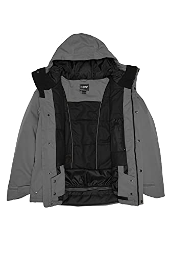 Special Blend Series 19 | Mens Snowboard Jacket (Cool Grey, XXX-Large)