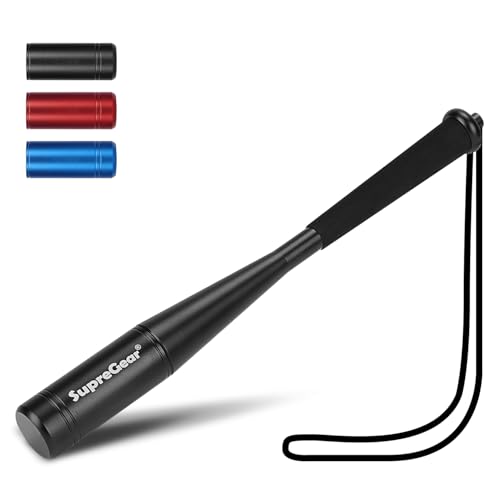 supregear Mazza da Pesca, Bastone per Pescare in Alluminio Mazza da Pesca Rimovibile in Metallo con Manico Antiscivolo e Cinghia da Polso Accessorio da Pesca Attrezzo da Club Solido