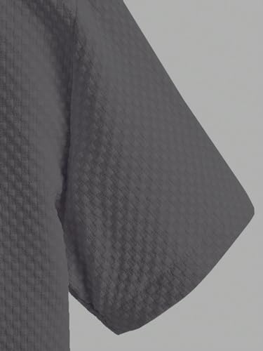 Image of Leriya Fashion Textured Shirts for Men || Casual Shirt for Men || Shirt for Men|| Men Stylish Shirt || Men Fancy Shirt || Men Half Sleeve Shirt || Plain Shirts for Men || Shirts