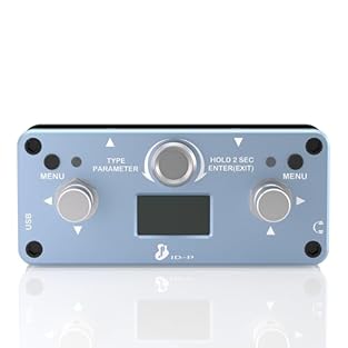 【15 Effects】 All kinds of effects can coexist, namely AMP(gain effect), MOD (modulation effect), HAM (harmonic effect), NOG (noise gate), EQ (7-stage equilibrium), ECHO (echo), REV (reverberation), among which AMP is divided into clean(silent sound),...