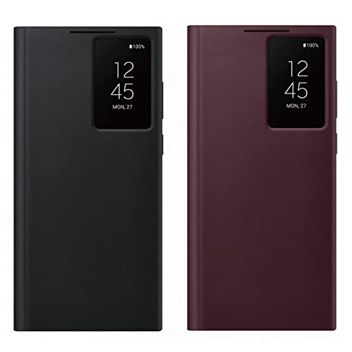 Galaxy S22 Ultra 5G 純正 ケース クリアビュー ホワイト Amazon.co.jp: Galaxy S22 Ultra 5G ケース 純正 スマートクリア
