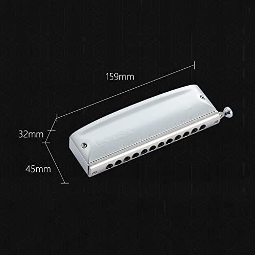 MEIeynt Blues Harmonica 12 Trous Orgue à Bouche Clé De Do Majeur pour Débutants Enfants Ou Adultes avec Étui Souple Noir… - Les Beatles, Paul McCartney, John Lennon, RIngo Starr, George Harrison MEIeynt Blues Harmonica 12 Trous Orgue à Bouche Clé De Do Majeur pour Débutants Enfants Ou Adultes avec Étui Souple Noir… – Image 8