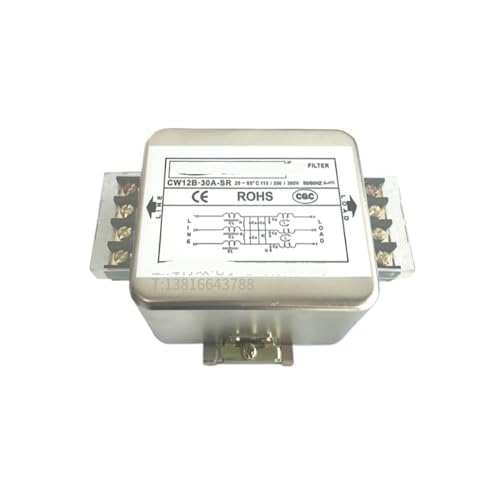 Filtre d'interférence triphasé CW12B-30A-SR haute performance 380V