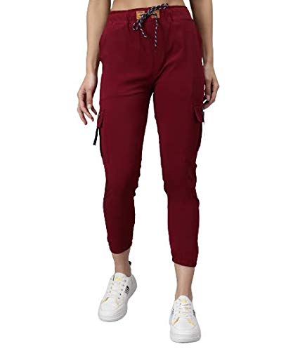 FUNDAY FASHION Women's High Rise Toko Cargo Joggers
