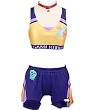 1218 Yutuber Inugami Korone Cosplay Costume Halloween Christmas New Year Party Costume Boxing Suit (M, Male)