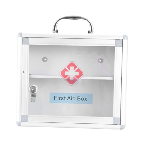 Boîte de rangement médicale murale Sharplace pour la sécurité de la maison