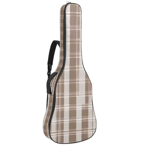 Housse de guitare acoustique 40 à 42 pouces sac étanche à motif rose bleue