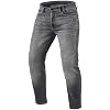 REVIT! Mens Ortes Tapered-Fit Motorcycle Jeans Medium Grey Used - 30Wx34L