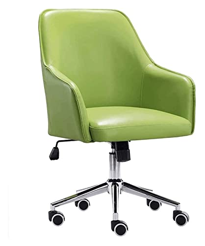 Chaise de bureau ergonomique verte contre le mal de dos à la maison
