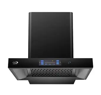 Oxygen Voice Command Smart Chimney (Oxy 2088-60 FL MS AC - VO) (Straight Glass)