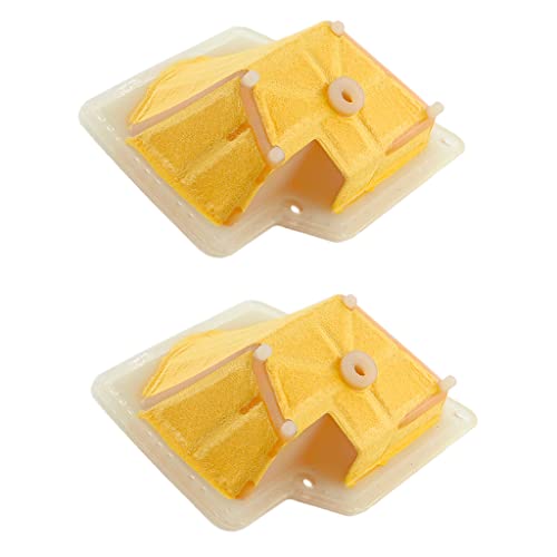 HURI 2pcs Air Filters for Stihl MS270 MS270C MS280 MS280C Chainsaw 1133 120 1604