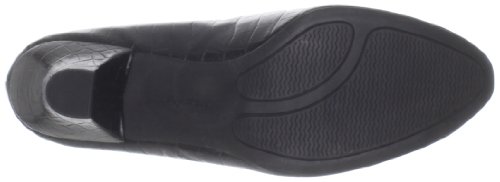 Easy Street Women's Fabulous Pump,Black Croco,7.5 WW US4