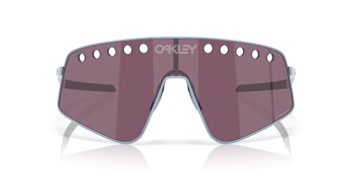 Image of Oakley Sunglasses for Men - OO6025 Sutro TI Sweep Sunglasses with Rimless Titanium Frames PRIZM Lenses
