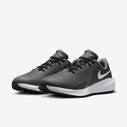 Nike Infinity G NN Golf Shoes (Wide) (FN0565-001, Black/Smoke Grey/White)2