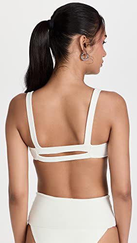 L*Space Eco Chic Repreve® Jess Bikini Top - Cream-L-Cream3