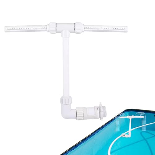 Fontana per piscina interrata, spruzzatore per piscina interrata, spruzzatore a doppio ugello per irrigazione delle piante, per gli appassionati di decorazione per esterni, cortile, riunioni di