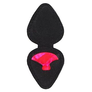 RPH-5 Étui de rangement magnétique en cuir pour médiators de guitare Noir - Les Beatles, Paul McCartney, John Lennon, RIngo Starr, George Harrison RPH-5 Étui de rangement magnétique en cuir pour médiators de guitare Noir – Image 2