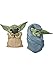 Produktbild Star Wars The Bounty Collection The Child Baby Yoda, schlürft Suppe und ist in eine Decke gehüllt, 5,5 cm große Figuren, 2er-Pack