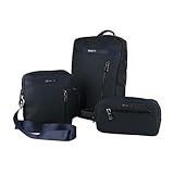 ✔️DIMENSIONS DU SAC À DOS : 40 x 28 x 11 cm, DIMENSIONS DE LA POCHETTE : 24 X 13 X 8 cm DIMENSIONS DE LA SACOCHE : 24 X 20 X 7 cm