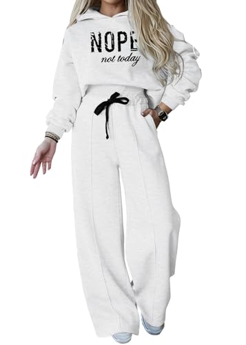 shownicer Damen Jogginganzug Zweiteiler Outfit 2 Teilig Freizeitanzug Kapuzenpullover Hoodie Trainingsanzug Sportanzug Set Sweatshirt + Lange Hose Sportswear Damenanzug C Weiß S shownicer Damen Jogginganzug Zweiteiler Outfit 2 Teilig Freizeitanzug Kapuzenpullover Hoodie Trainingsanzug Sportanzug Set Sweatshirt + Lange Hose Sportswear Damenanzug C Weiß S