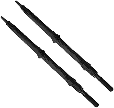 GOOUMAINBERA 62 Inch Golf Umbrella 2 Packs,Extra Large Umbrella Size, Automatic Open Oversize Umbrella with double canopy windproof design - heavy duty umbrella,waterproof stick umbrella