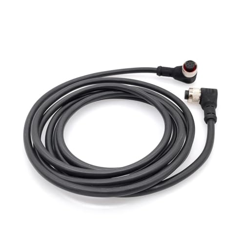 Cable sensor M12 impermeable de 4 pines y doble cabeza para automatización 5