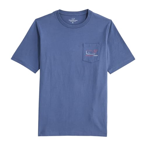 vineyard vines Boys' Burgee Vintage Whale Short-Sleeve Pocket Tee2