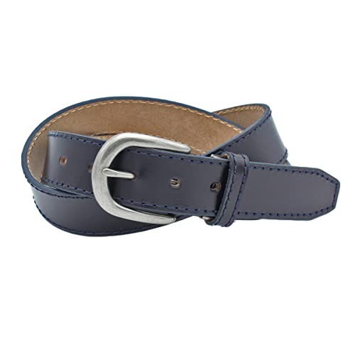 [リー] ベルト メンズ レディース カジュアル ジーンズ ウエスタン 35mm 牛革 シングルステッチ レザー ベルト プレゼント ギフト [コン]